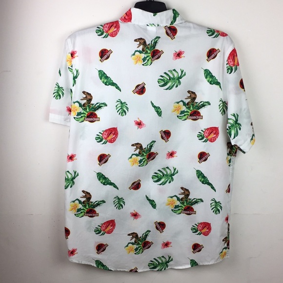 Jurassic Park World Dinosaur Short Sleeve Shirt - Picture 3 of 8